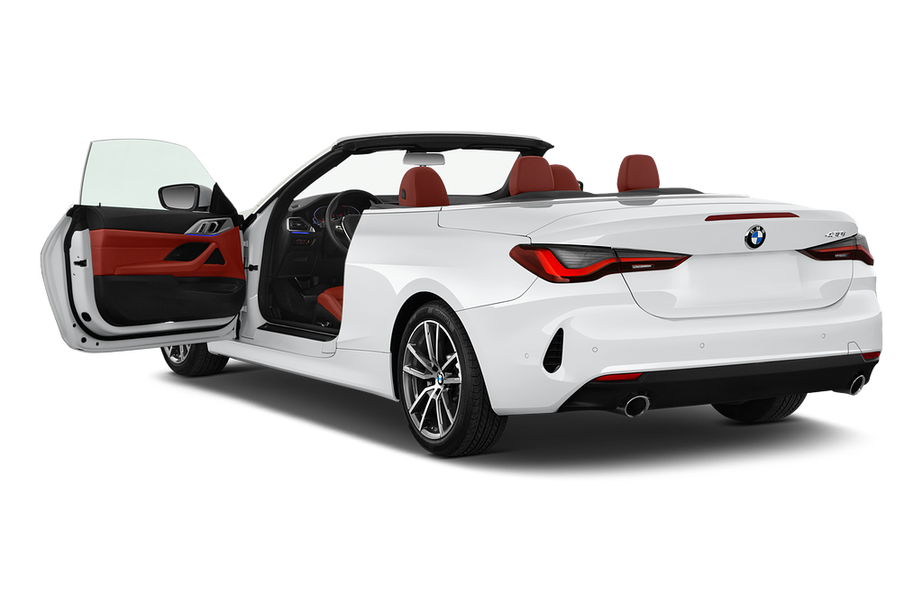 BMW 4 Series (Baujahr 2021) - 2 Türen Tür geöffnet