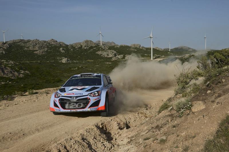 Der Franzose Thierry Neuville rollte als 16. ins Ziel.