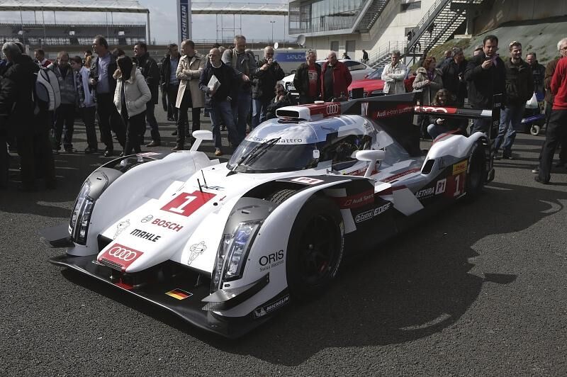 Präsentation des Audi R18 e-tron in Le Mans