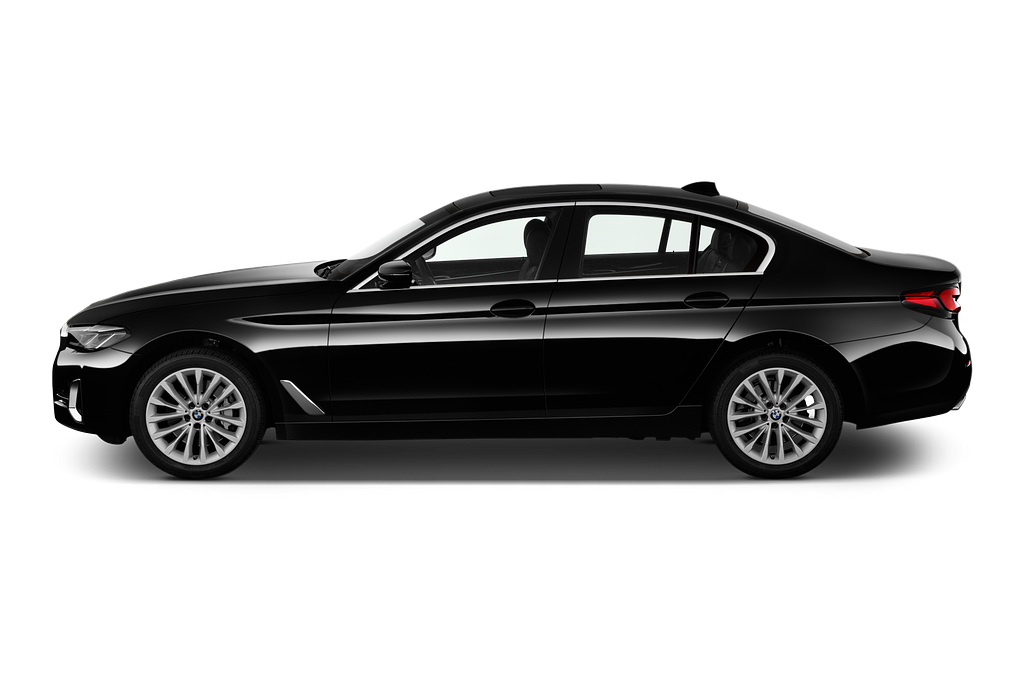 BMW 5 Series (Baujahr 2021) Luxury Line 4 Türen Seitenansicht