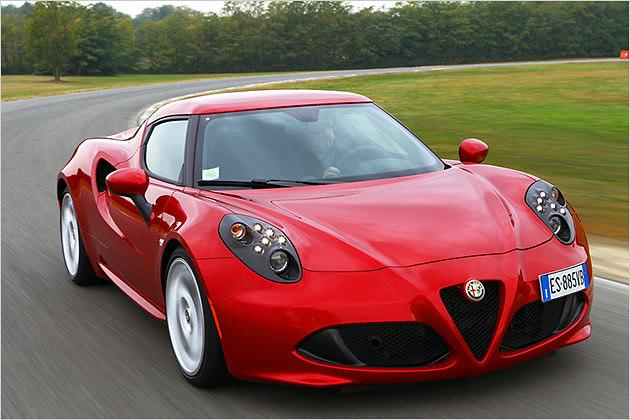 Gleicher Antrieb, aber kompromissloser: Alfa 4C