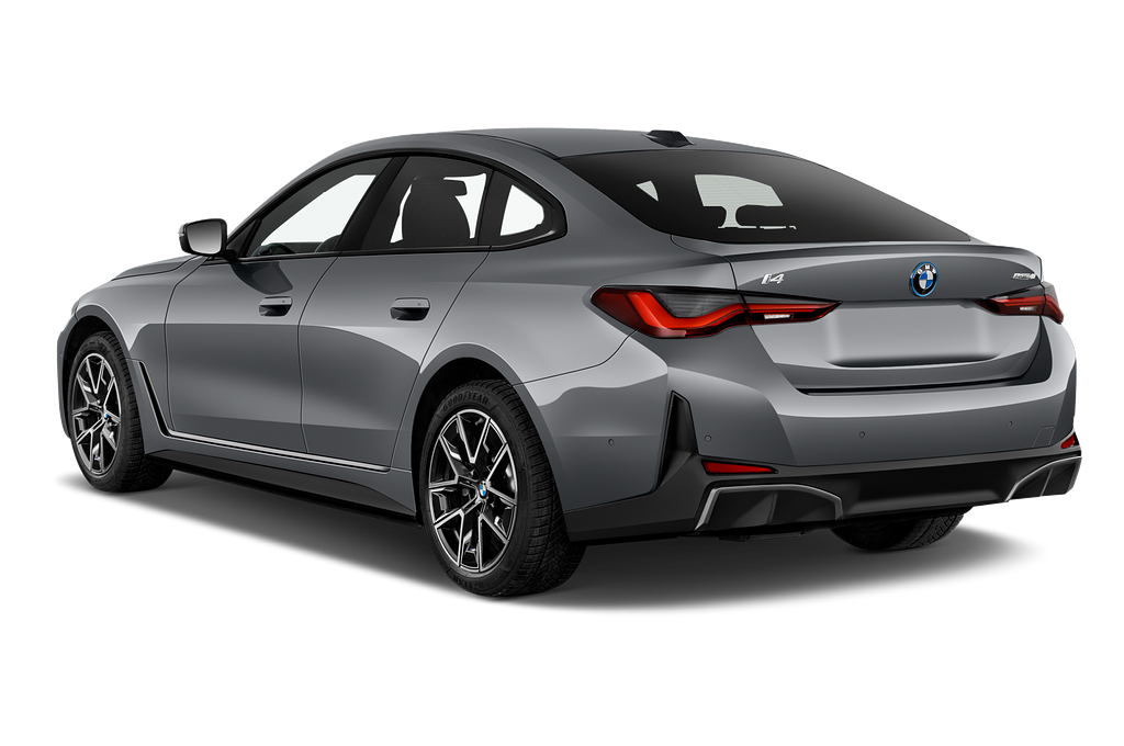 BMW i4 Gran Coupe (Baujahr 2022) Serie 5 Türen seitlich hinten