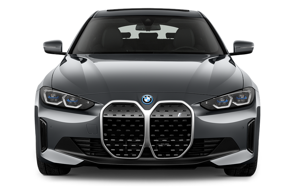 BMW i4 Gran Coupe (Baujahr 2022) Serie 5 Türen Frontansicht