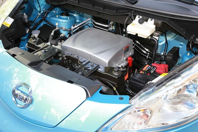 Der Elektromotor des Nissan e-NV200