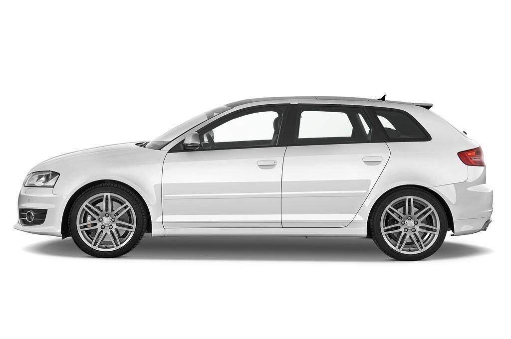 Audi S3 (Baujahr 2010) - 5 Türen Seitenansicht