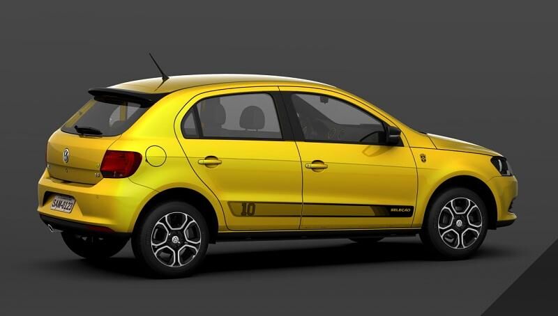 VW Gol Sondermodell Selecao zur Fußball-WM 2014