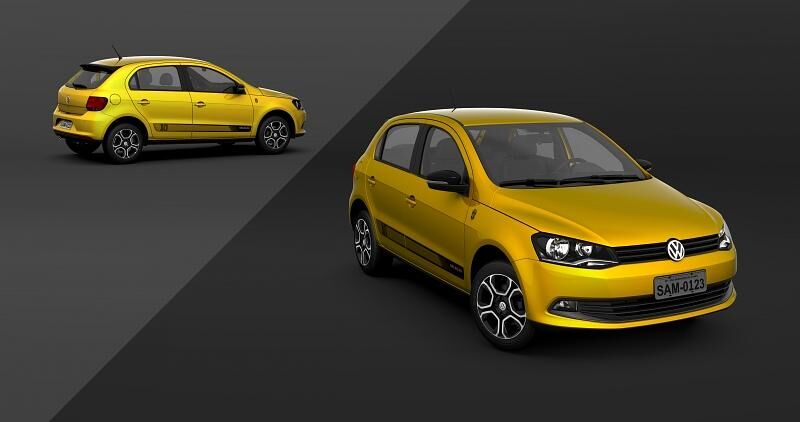 VW Gol Sondermodell Selecao zur Fußball-WM 2014