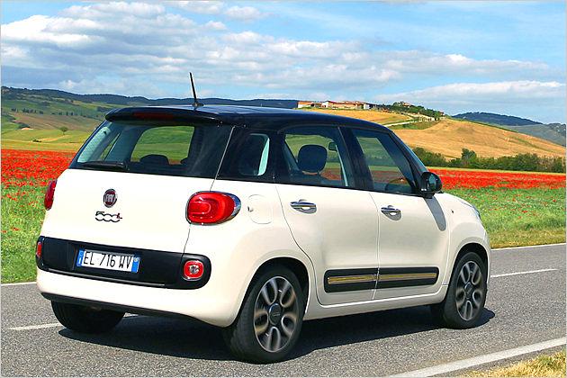 Speziell aus dieser Perspektive erinnert der 500L ein wenig an Mini