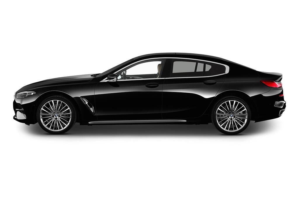 BMW 8 Series Gran Coupe (Baujahr 2019) Basis 4 Türen Seitenansicht