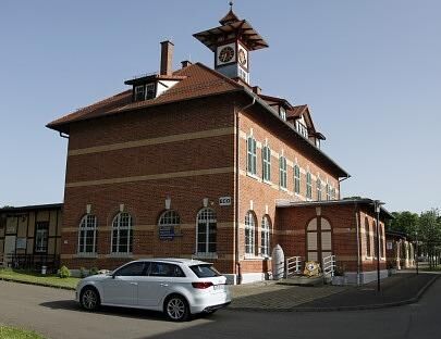 Der Audi A3 TDI im alten Langer Münsingen .