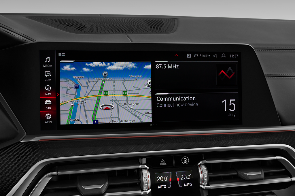 BMW X6 M (Baujahr 2020) Competition 5 Türen Radio und Infotainmentsystem