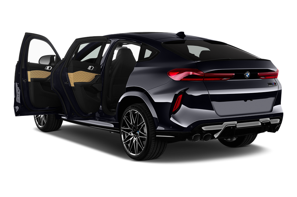 BMW X6 M (Baujahr 2020) Competition 5 Türen Tür geöffnet
