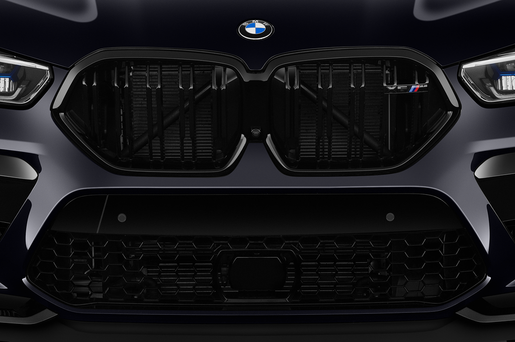 BMW X6 M (Baujahr 2020) Competition 5 Türen Kühlergrill und Scheinwerfer