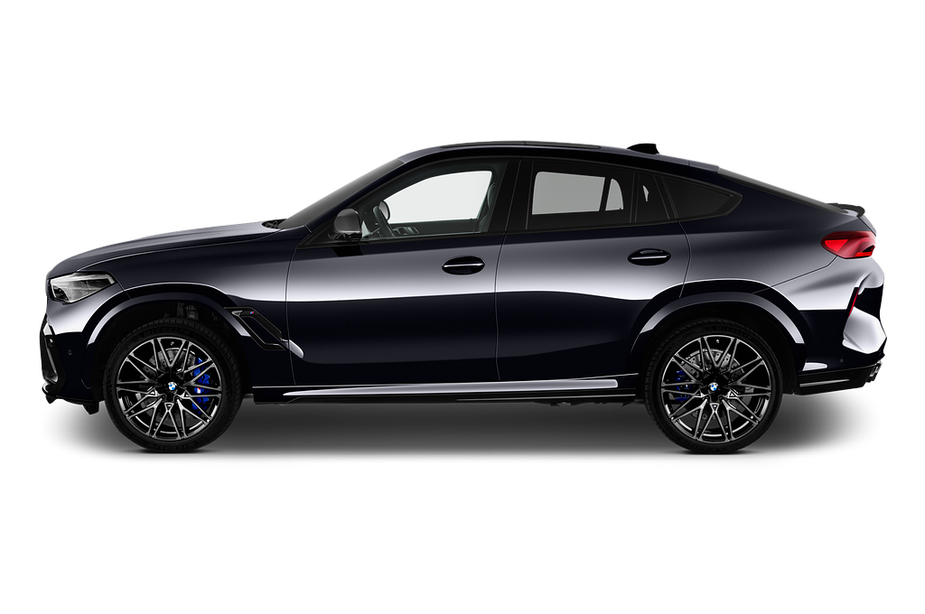 BMW X6 M (Baujahr 2020) Competition 5 Türen Seitenansicht