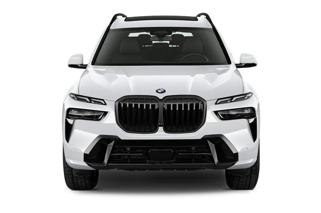 BMW X7 (Baujahr 2023) M Sportpaket 5 Türen Frontansicht