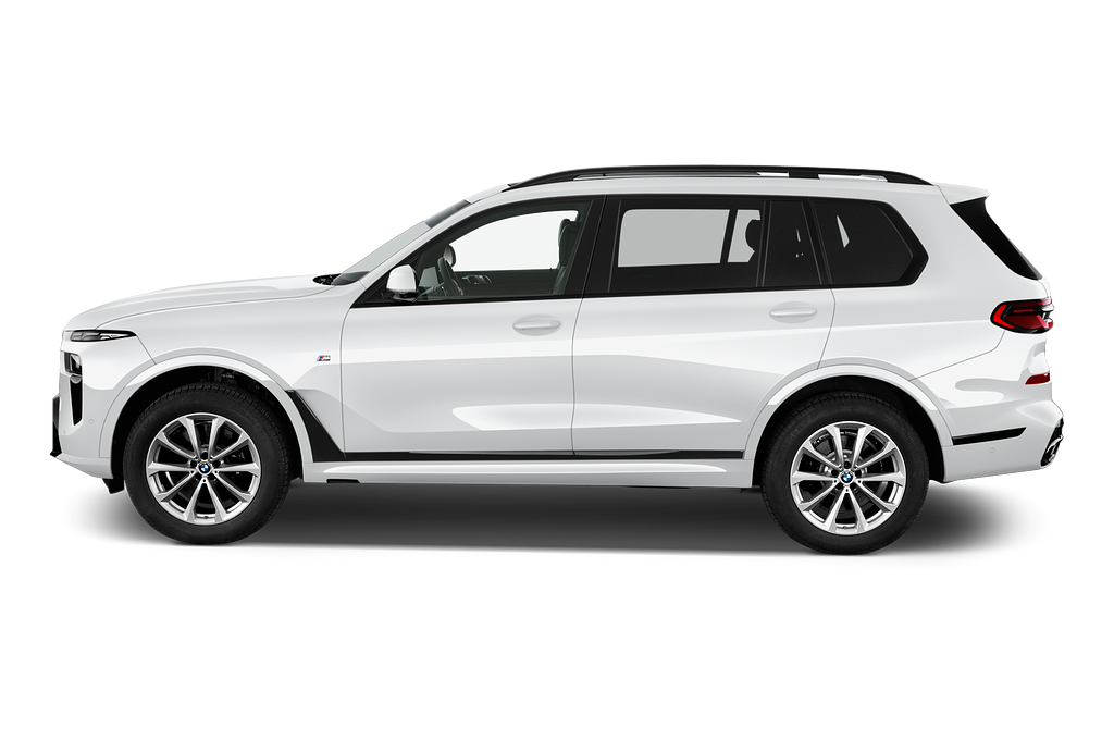 BMW X7 (Baujahr 2023) M Sportpaket 5 Türen Seitenansicht