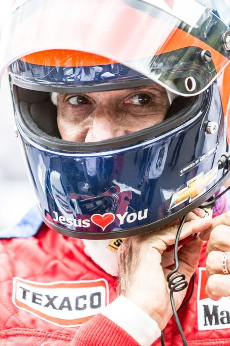 Die feurigen Augen verraten ihn: Emerson Fittipaldi