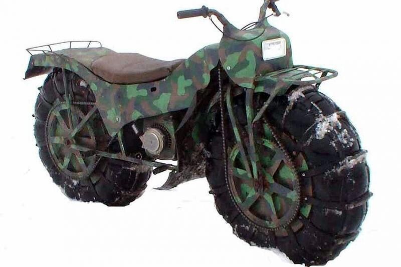 Das Tarus 2x2 All Terrain Motorbike muss selbst gebaut werden.