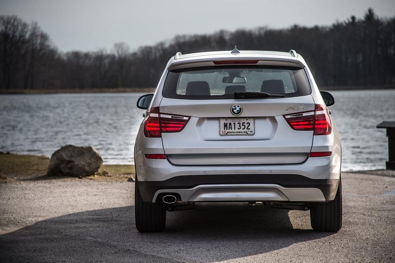 BMW X3 xDrive 20d Modelljahr 2014 - die elektrische Heckklappe kostet Aufpreis