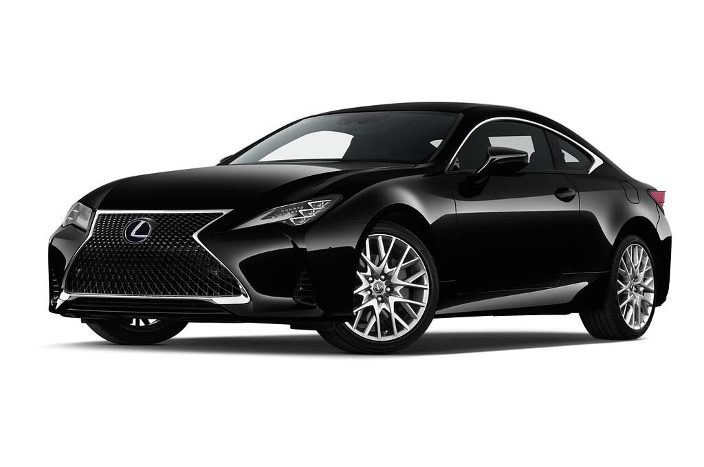 Lexus RC (Baujahr 2019) 300h Luxury Line 2 Türen seitlich vorne mit Felge
