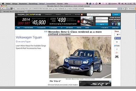 Mercedes G-Klasse bekommt kleinen Bruder