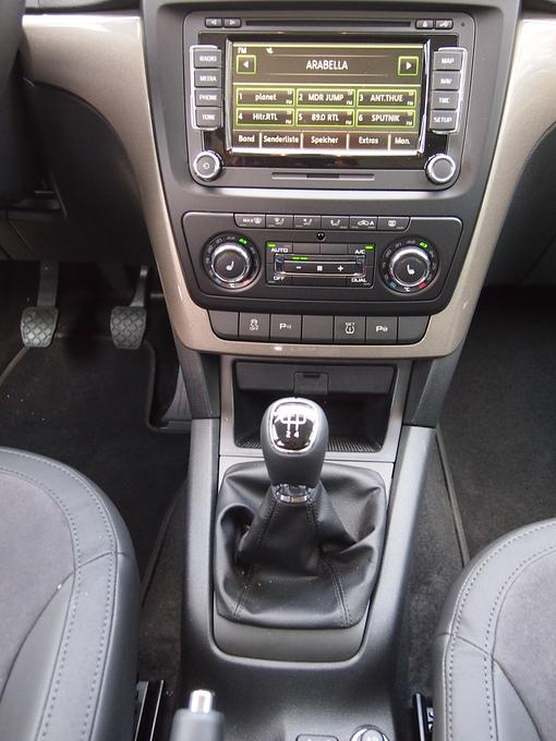 Der Skoda Yeti hat eine Fünfgangschaltung, aber kein Start-Stopp-System