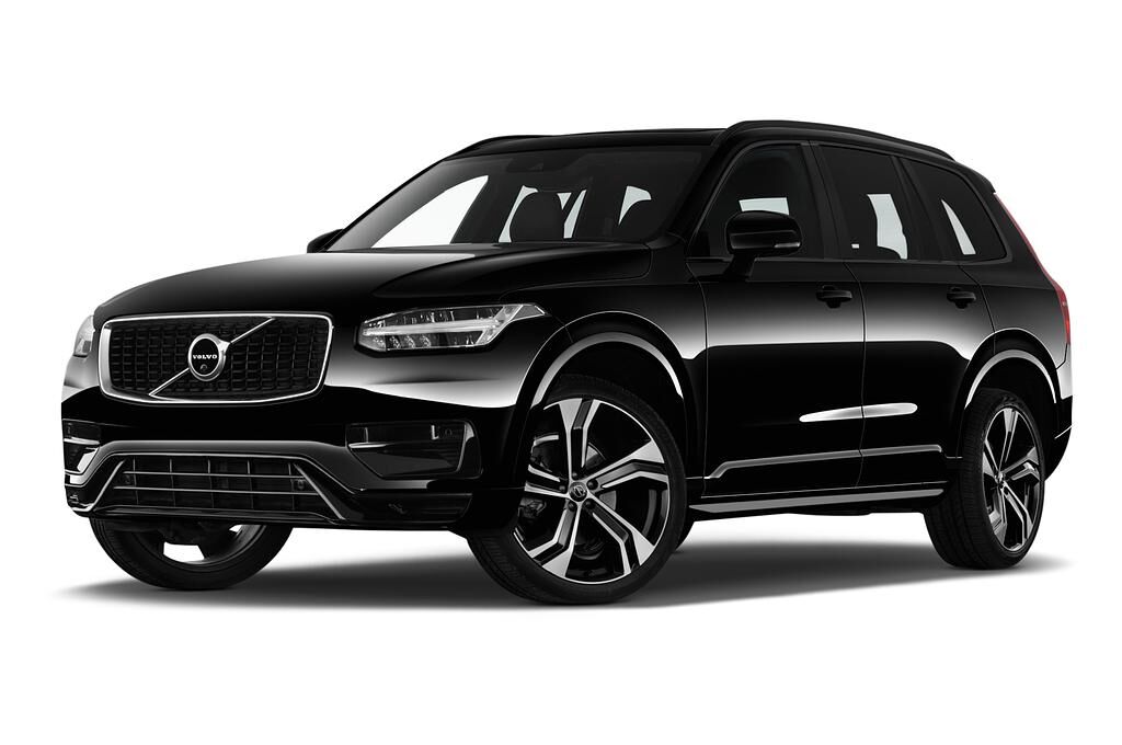 Volvo XC90 (Baujahr 2020) R-Design 5 Türen seitlich vorne mit Felge