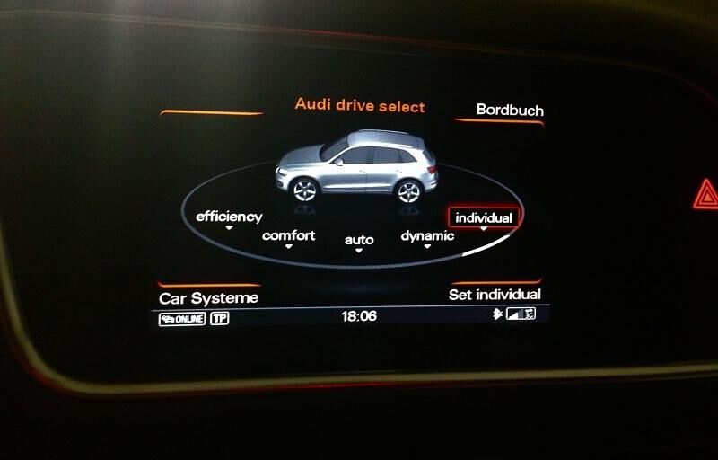 Die Drive Select Optionen