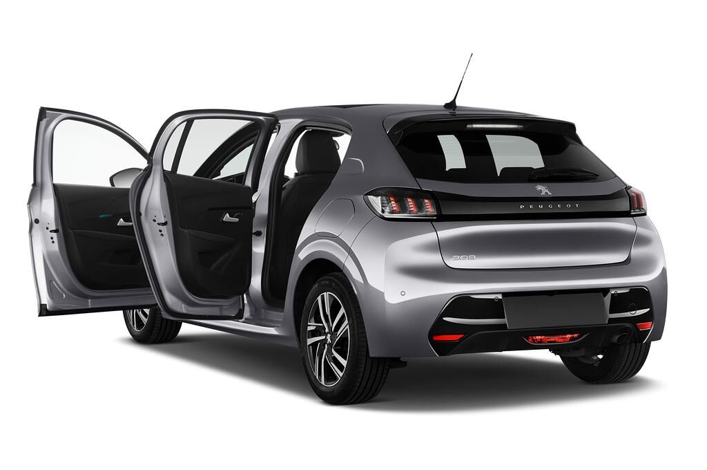 Peugeot 208 (Baujahr 2020) Allure 5 Türen Tür geöffnet