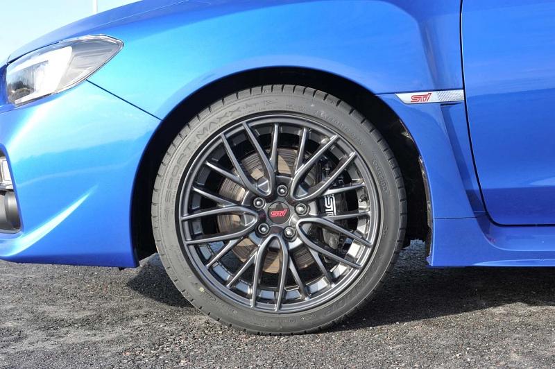 Die 18 Zöller des Subaru WRX STI Sport.