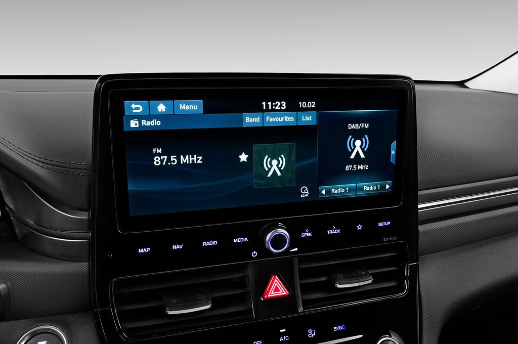 Hyundai Ioniq Hybrid (Baujahr 2020) - 5 Türen Radio und Infotainmentsystem