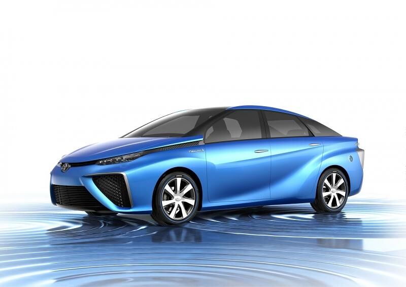 Die Toyota FCV Studie zeigt die Formensprache des Brennstoffzellen-Mobils