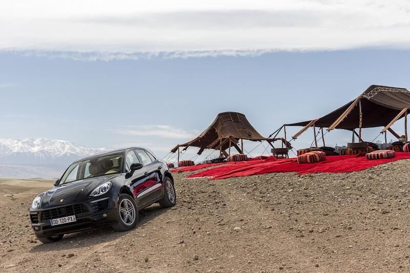 Mit dem Porsche Macan durch Marokko
