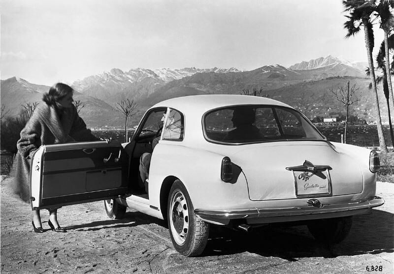 Ein schöner Rücken kann auch entzücken: Alfa Romeo Giulietta Sprint 1954