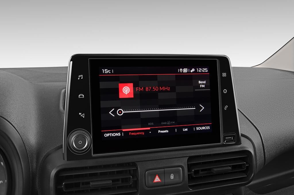 Citroen Berlingo (Baujahr 2020) Control 4 Türen Radio und Infotainmentsystem
