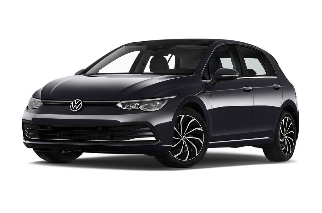 Volkswagen Golf (Baujahr 2020) Style 5 Türen seitlich vorne mit Felge