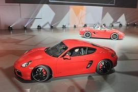 Peking 2014: Porsche Cayman/Boxster GTS stärker und sportlicher