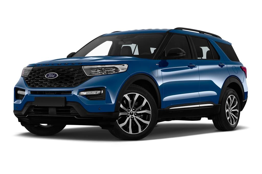 Ford Explorer PHEV (Baujahr 2020) ST-Line 5 Türen seitlich vorne mit Felge