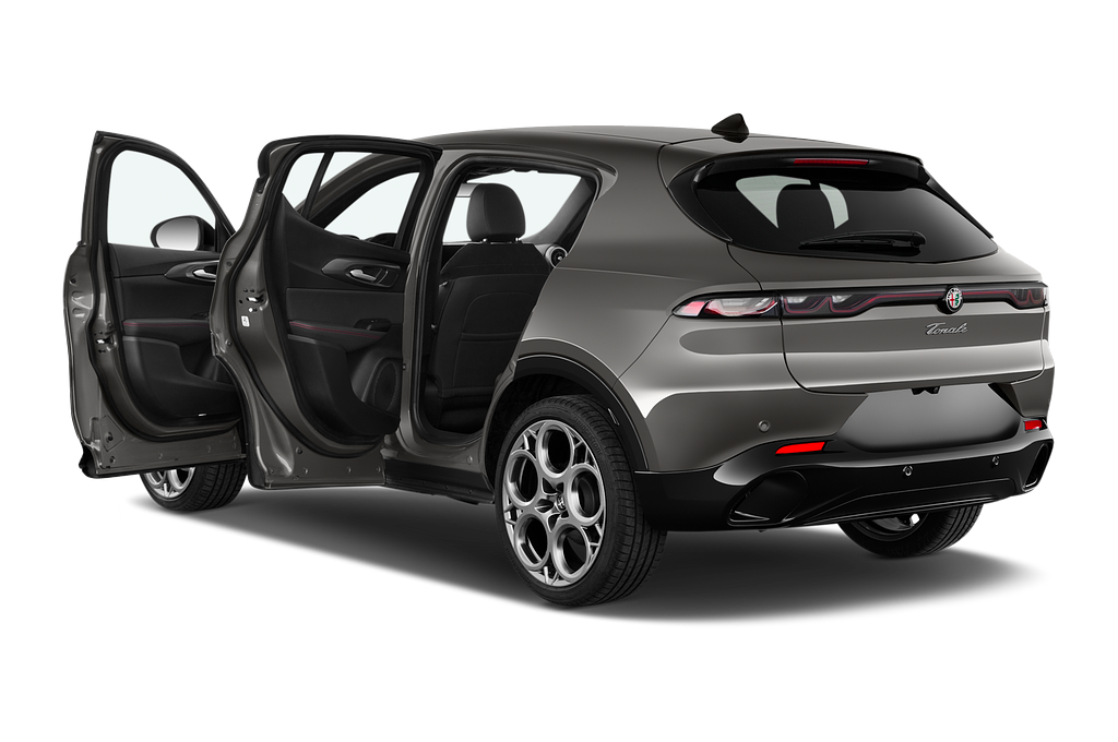 Alfa Romeo Tonale (Baujahr 2022) Edizione Speciale 5 Türen Tür geöffnet
