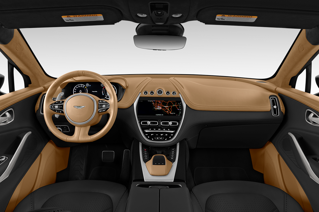 Aston Martin DBX (Baujahr 2022) Base 5 Türen Cockpit und Innenraum