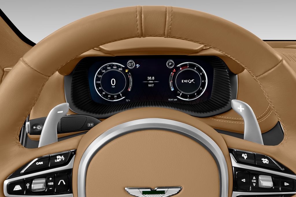 Aston Martin DBX (Baujahr 2022) Base 5 Türen Tacho und Fahrerinstrumente