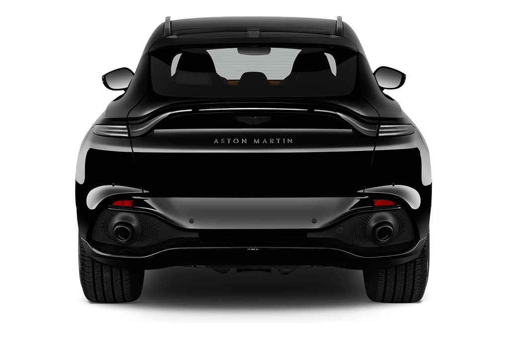 Aston Martin DBX (Baujahr 2022) Base 5 Türen Heckansicht