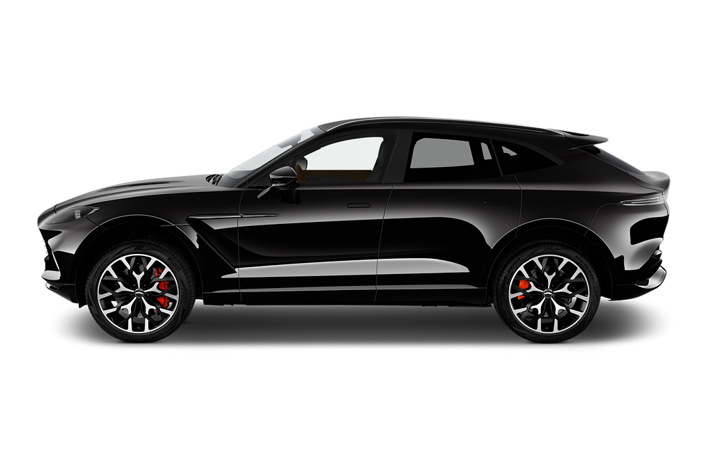 Aston Martin DBX (Baujahr 2022) Base 5 Türen Seitenansicht