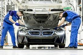 Das Produktionskonzept des BMW i8