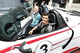 Maria Sharapova und Mark Webber: Spritztour im 918 Spyder