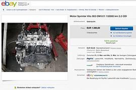 Millionenumsatz mit Ersatzteil-Hehlerei bei Ebay