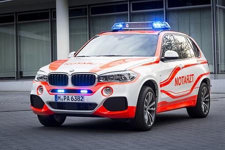 RETTmobil 2014: Der BMW X5 xDrive30d als Notarzteinsatzfahrzeug