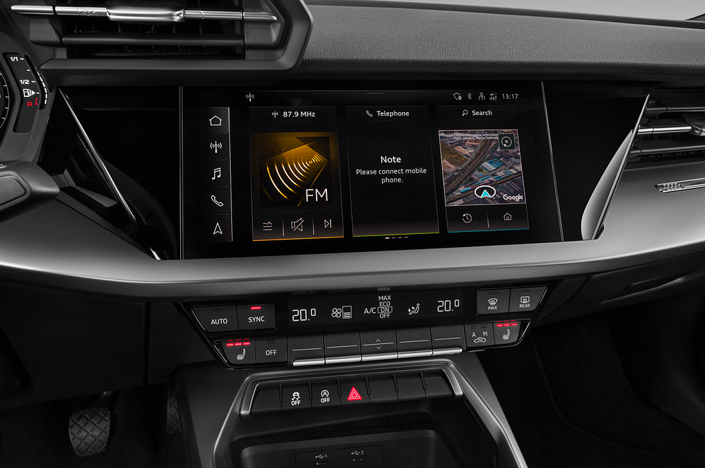 Audi A3 Sportback (Baujahr 2023) Advanced 5 Türen Mittelkonsole