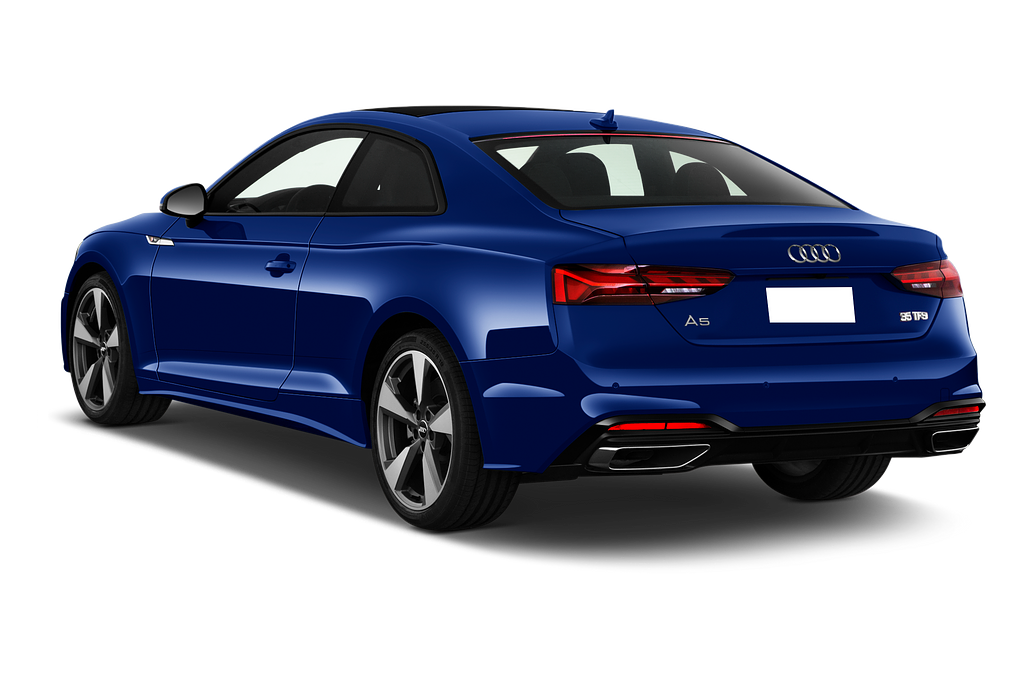 Audi A5 Coupe (Baujahr 2021) S Line 2 Türen seitlich hinten