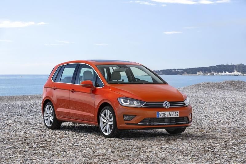 Das Design ist sichtbar sportlicher als beim Golf Plus